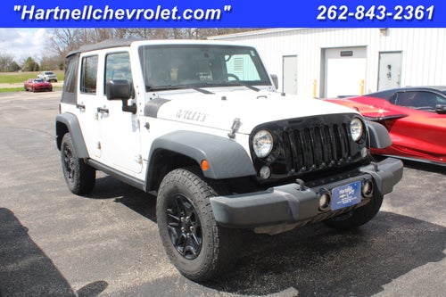 2016 Jeep Wrangler Unlimited Willys Wheeler