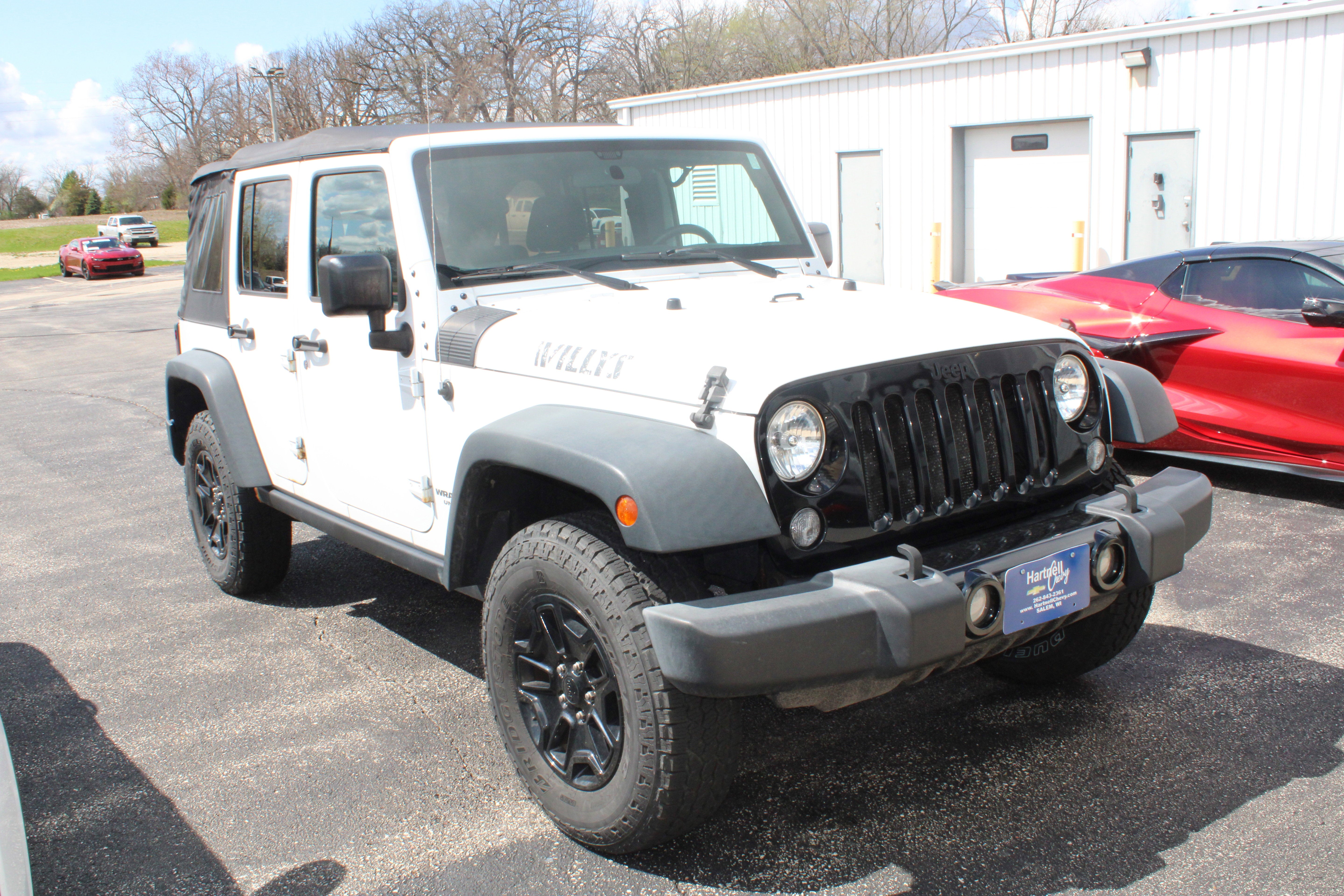 2016 Jeep Wrangler Unlimited Willys Wheeler